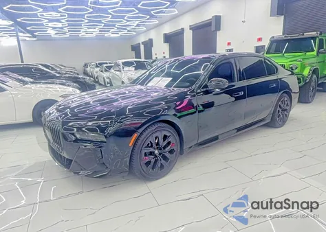 2023 BMW 740 I z USA, uszkodzony, nr VIN WBA23EH0XPCN49373
